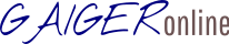 GAIGER online coming soon.